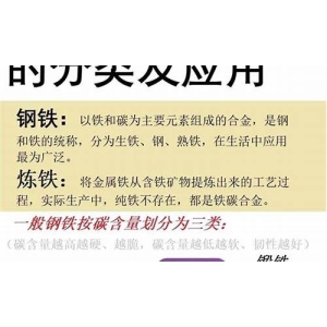 钢铁分辨知识(钢铁生产知识)